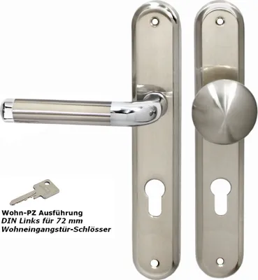 Produktbild von Türbeschlag 1386-A LS WE - Rechts Türdrücker