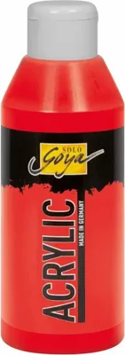 Zdjęcie produktu dla SOLO GOYA Acrylic Zinnoberrot 250 ml