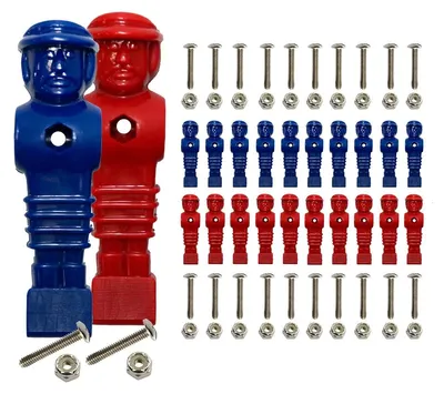 Produktbild von Kickerfiguren Set 16 mm MasterCup Tournament 22-teilig inkl. Schrauben & Muttern