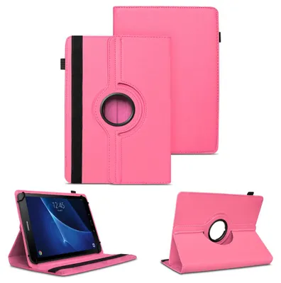 Produktbild von Tablet Hülle für Samsung Galaxy Tab A6 10.1 2016 360° Drehbar Case Cover SchutzFarben:Pink