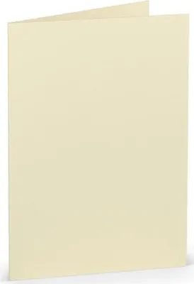Produktbild von Doppelkarte A6 hoch Chamois