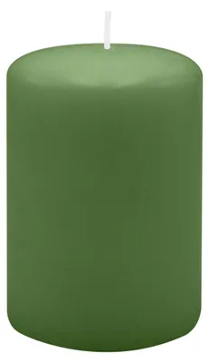 Produktbild von Stumpenkerzen 80 x Ø 100 mm, Grün, 4 Stück
