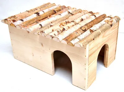 Produktbild von Mega großes Nagerhaus für Meerschweinchen und Kaninchen