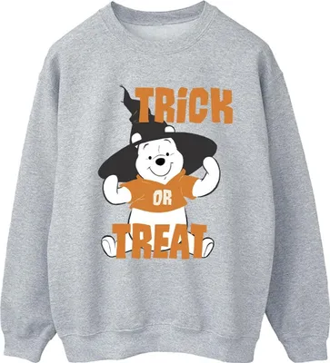 Produktbild von Disney - "Trick Or Treat" Sweatshirt für Damen BI42962 (S) (Grau)