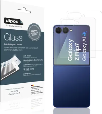 Zdjęcie produktu dla 1+1x dipos GlassAR Samsung Galaxy Z Flip7 Aussenseite