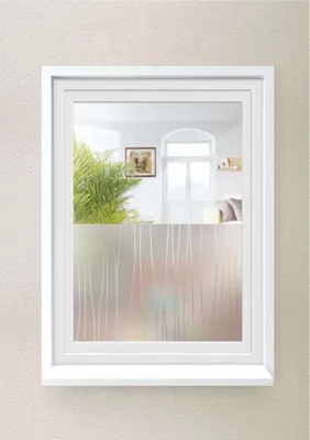 Produktbild von Livarno Fenster Sichtschutzfolie Glastür Sichtschutz Selbsthaftend Wellen