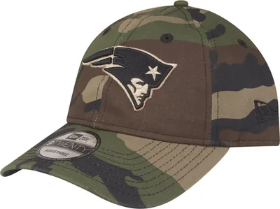 Produktbild von New Era 9Twenty Strapback Cap New England Patriots wood camo