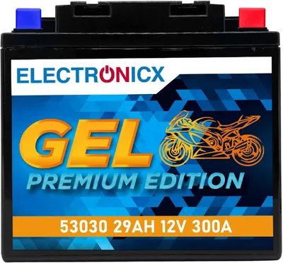 Produktbild von KFZ-Batterie GEL-Motorradbatterien (30 Ah 12 V 53030)