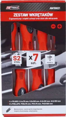 Image de Awtools set de tournevis s2 / 7pcs.