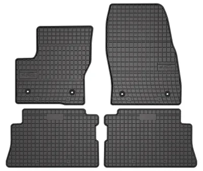 Immagine prodotto di Tappetini auto in gomma adatto per Ford Kuga MK2 (2012-2019, SUV) neri, set 4 pz, con fissaggi