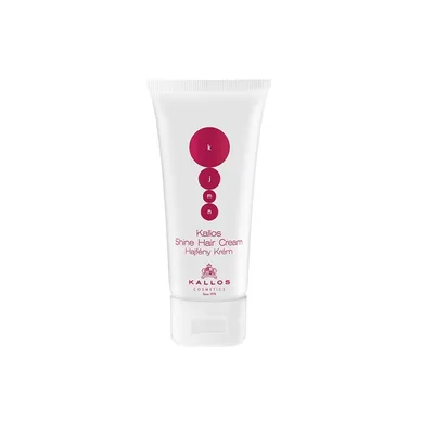 Produktbild von Kallos KJMN Shine Hair Cream 50ml, Haarcreme, Frauen, trockenes Haar, 50 ml, Hitzeschutz, Schutz, Glanz, Tube