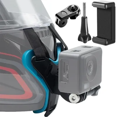 Obrázek produktu pro Příslušenství pro upevnění motocyklové helmy pro akční kameru