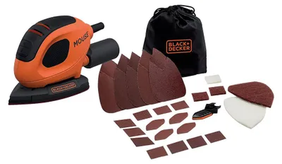 Immagine prodotto di BLACK+DECKER BEW230BC-QS Black&Decker Schleifmouse BEW230BC