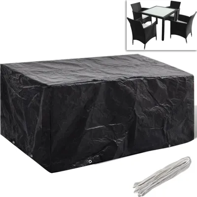 Produktbild von vidaXL Gartenmöbel-Abdeckungen 2 Stk. 8 Ösen 180x140 cm