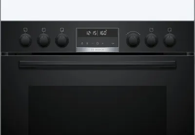Bosch HEB578BB4, Serie 6, Einbau-Herd, 60 x 60 cm, Schwarz