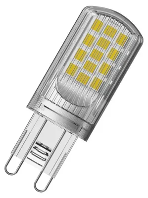 Produktbild von Osram P PIN 40 4.2W/4000 K G9 LED-Kapsel, Sockel G9, 4,2 Watt, tralweiß, 4000 K,  5kWh/1000h