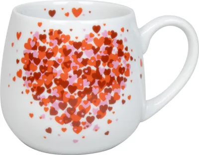Obrázok produktu pre tea4chill Könitz hrnček na kávu "Love Explodes". Čajová šálka 400 ml, porcelán. Moderný dizajn