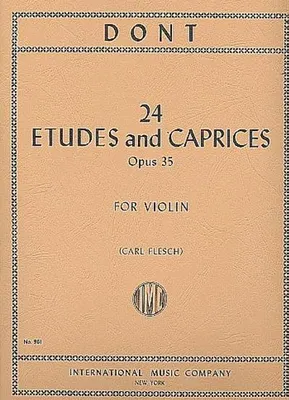 Produktbild von 24 Etudes and Caprices op.35for violin