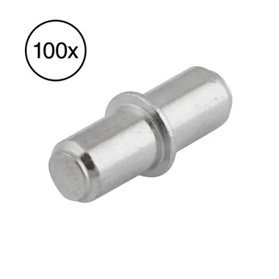 Obrázek produktu pro Walteco Podpěrka polic, průměr 5mm, 100ks