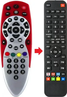 Produktbild von Fernbedienung geeignet für DIGITURK DT5103HD