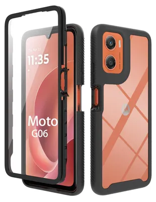 Produktbild von 360 Grad Hülle mit Integriertem Displayschutz für Motorola Moto G06