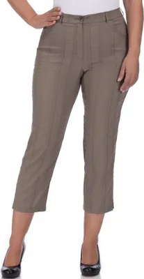 Produktbild von KjBrand KjBrand 29208 7615 806 Bea Damen 7/8-Hose mit dezenten Streifen Stretchmaterial uni 2192-99-00101