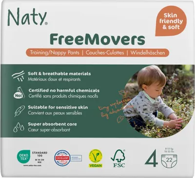 Zdjęcie produktu dla Eco by Naty Maxi Pieluchomajtki 8-15 kg (22 sztuki)