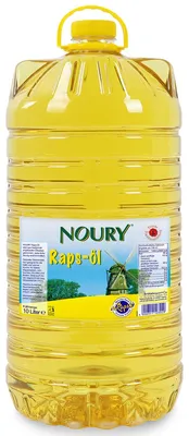 Zdjęcie produktu dla Noury olej rzepakowy butelka PET neutralny smak wegetariański wegański 10l