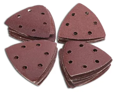 Productafbeelding van Driehoekige Schuurpads Set van 50 voor Excentrische Schuurmachines