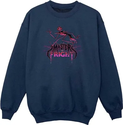 Immagine prodotto di The Nightmare Before Christmas - Felpa "Master Fright" per bambina BI56515 (116) (Blu scuro)