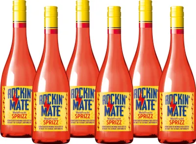 Produktbild von ROCKIN´MATE Sprizz Waldfrucht (6x0,75l)