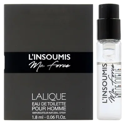 Produktbild von Lalique, L ' Insoumis, Eau de Toilette, fü r Herren, 1,8 ml *Flä schchen