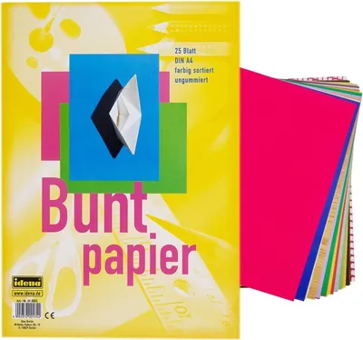 Produktbild von Happy Kidz Idena Buntpapier A4 21403136038