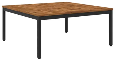 Obrázok produktu pre vidaXL Konferenčný stolík, prírodná farba a čierna, 100 x 100,5 x 45 cm