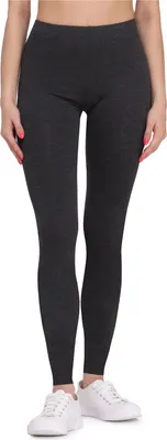 Produktbild von Bellivalini Damen Lange Leggings aus Viskose BLV50-147 (Dunkelmelange, XXL)