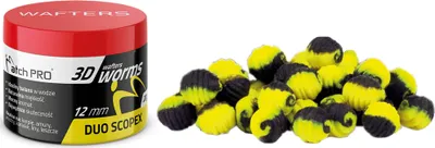 Obrázok produktu pre Wafters MatchPro 3D Worms Duo Scopex 12mm 20g