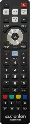 Image de Superior Electronics SUPTRB027 Télécommande Ciel Boutons-poussoirs