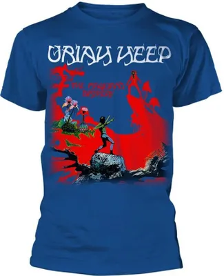 Produktbild von Uriah Heep - "The Magicians Birthday" T-Shirt für Herren/Damen Uni PH863 (M) (Blau)