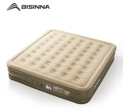 Produktbild von STUNQ® Luftbett 1-3 Personen Campingmatte Aufblasbar mit Integrierter Pumpe
