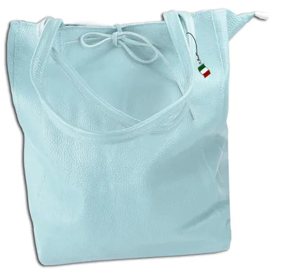 Produktbild von Tasche hellblau Florence Shopper Leder OTM107H