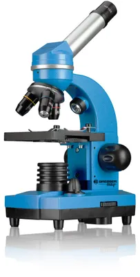 Produktbild von Bresser Optics Junior, Digitales Mikroskop, Blau, Aluminium, Kunststoff, 1600x, 40x, LED