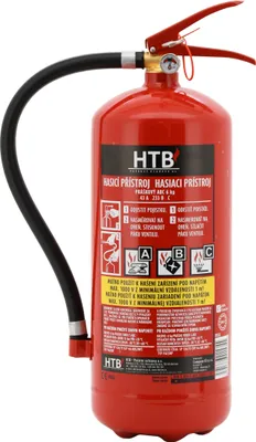 Obrázek produktu pro Compass 01535 - Hasicí přístroj práškový 6 kg ABC (43A)