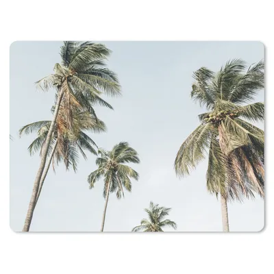 Produktbild von MuchoWow® Mauspad Mousepad Palmen - Sommer - Tropisch 40x30 cm - Mousepads - Maus Mat - Pad - Mausunterlage - Anti Rutsch