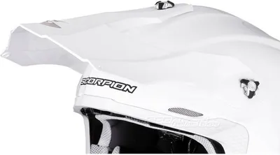 Produktbild von Scorpion Vx-16 Air/vx-16 Evo Air Visier Weiß Weiß One Size
