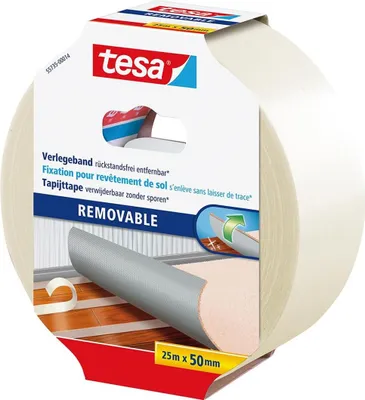 Image de Tesa 55729-00017-11 tesa Verlegeband rückstandsfrei entfernbar 5m x 50mm