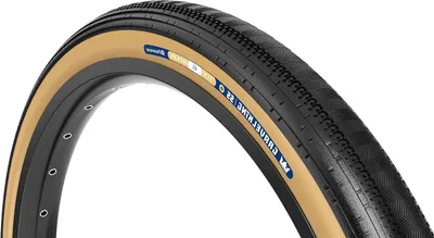 Productafbeelding van Gravelking Band - Banden Fietsband - Gravel Rijden - Semi Slick Ontwerp - 700x45C - Zwart/Bruin