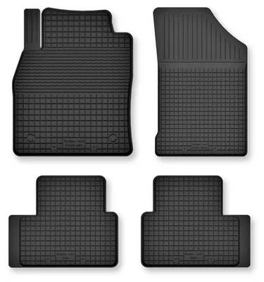 Produktbild von Gummi-Fußmatten für Kia Sportage V 2021- (SUV) – 4-tlg, Schwarz, Semi-Universal, angepasst – Wielganizator Semi-Universal