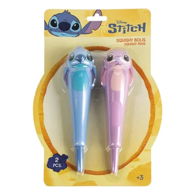 Produktbild von Disney Stitch Stiftset 2 Kugelschreiber aus Silikon für Schule & Büro