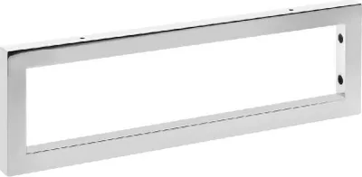 Image de Sapho Accessoires - Console fermée 490 mm, chrome 30390