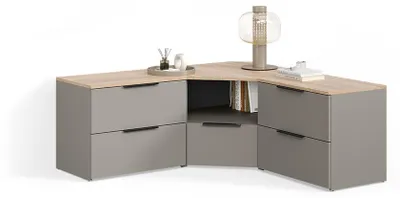 Image de Meuble-paroi Livinity Piave Grège 2 pièces, Model 58855